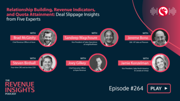 Relationship Building, Revenue Indicators, and Quota Attainment: Deal Slippage Insights from Six Experts