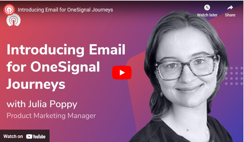 Boost Engagement with Email for OneSignal Journeys