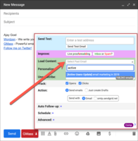 You can now set a friendly name for your mail merge campaign
