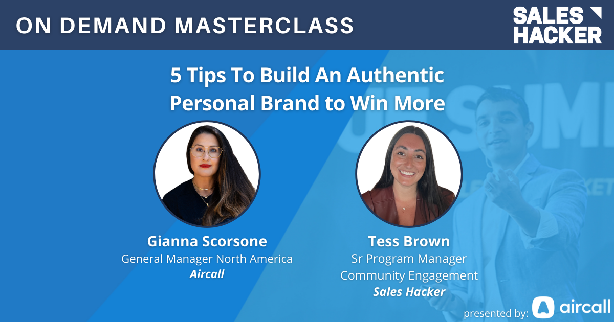 5 Tips To Build An Authentic Personal Brand to Win More