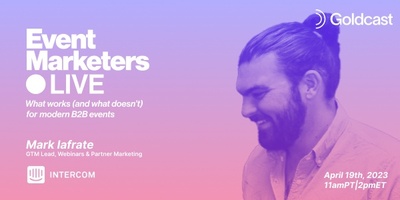 Event Marketers Live With Mark Iafrate