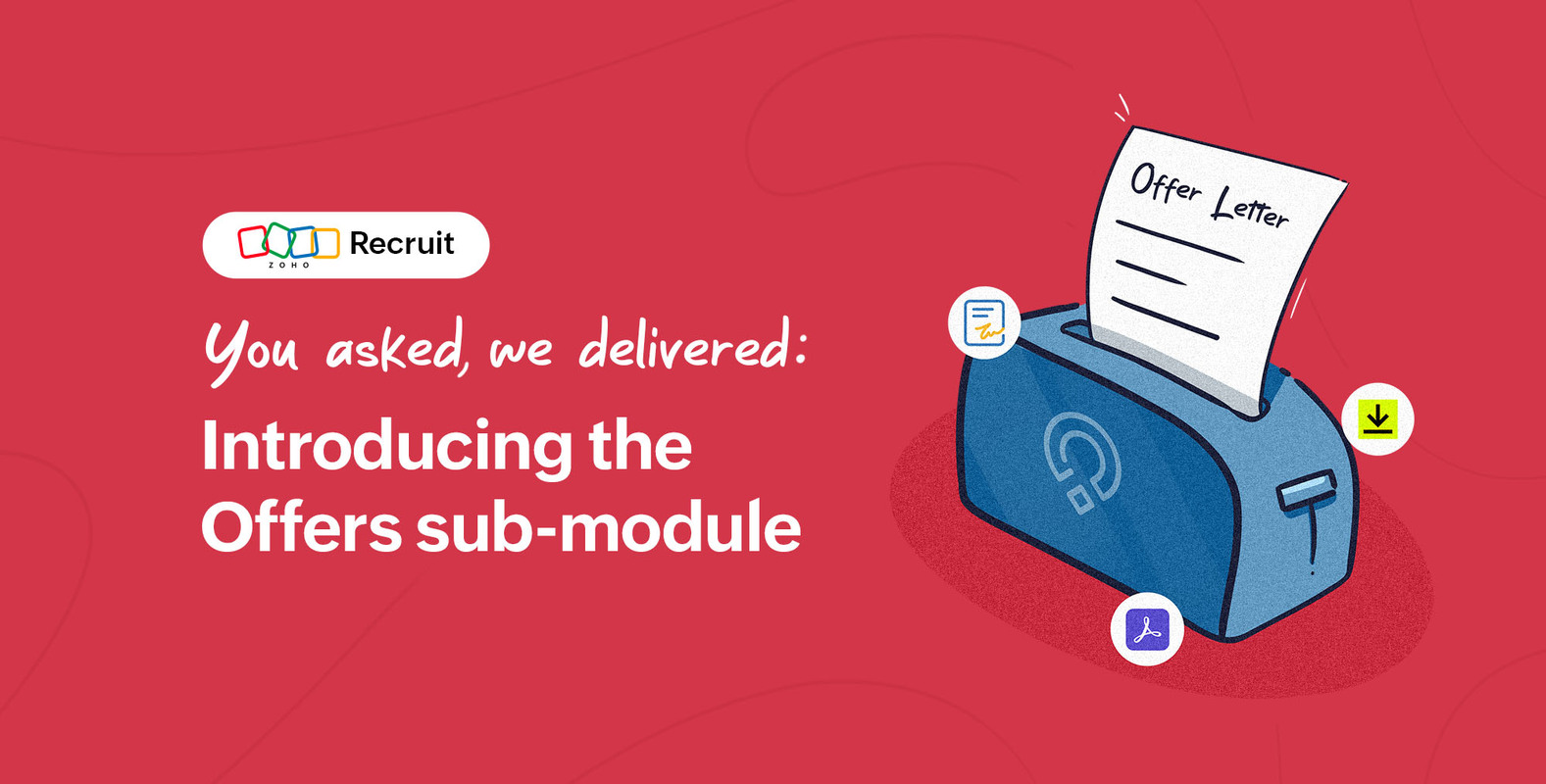 Generating offer letters has never been easier