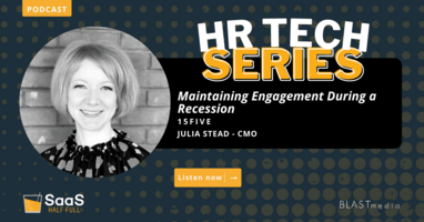 Maintaining Engagement During a Recession with Julia Stead, 15Five