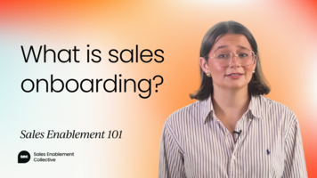 What is sales onboarding? [Video]