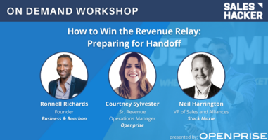 How to Win the Revenue Relay: Preparing for Handoff