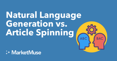 Natural Language Generation vs. Article Spinning