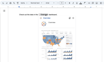 How to Embed a Data Viz from Tableau Cloud into Your Google Docs