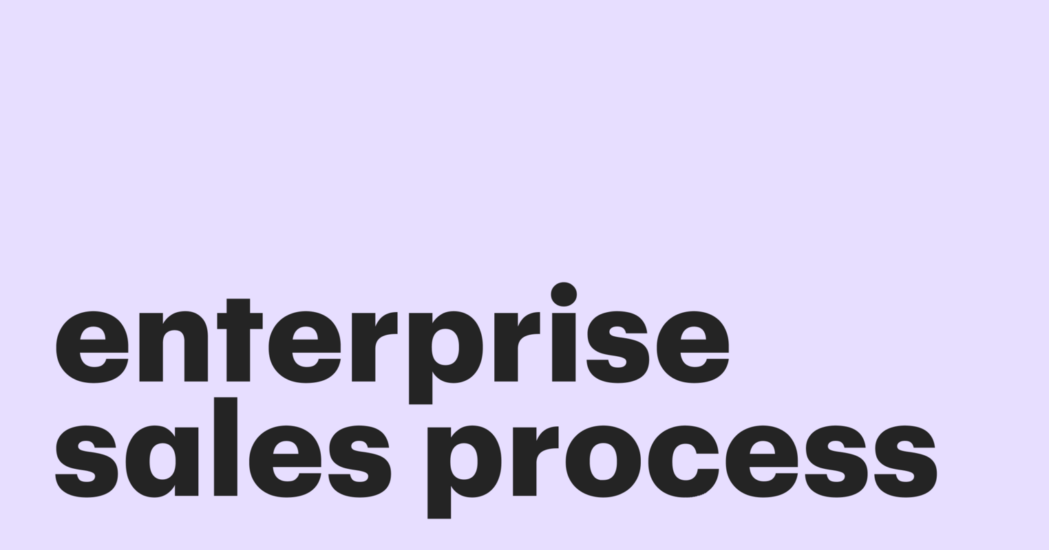 How to close deals with corporate giants through the enterprise sales process