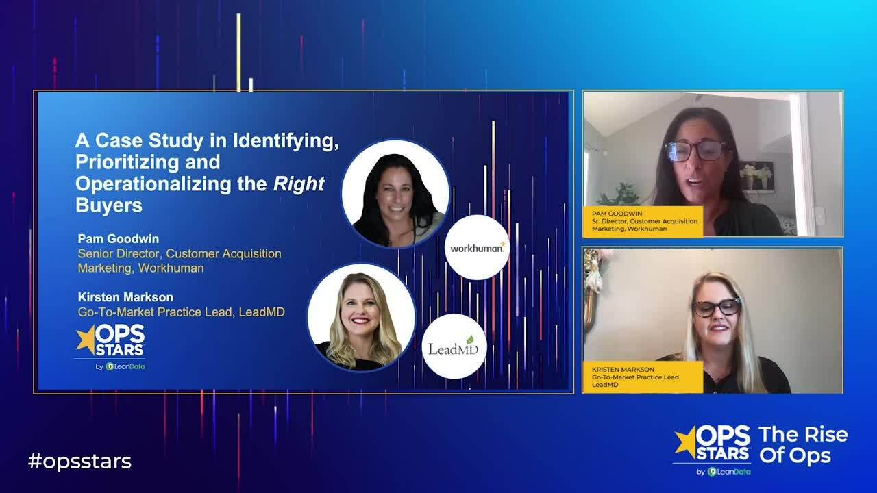 Session: A Case Study in Identifying, Prioritizing and Operationalizing the Right Buyers