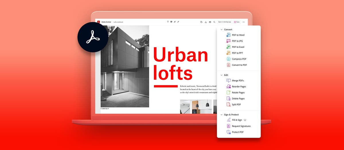 Work with PDF files right in your browser