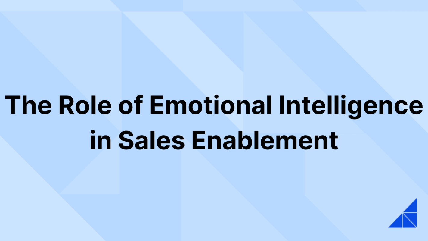 The Role of Emotional Intelligence in Sales Enablement