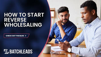 Reverse Wholesaling - The key to winning in a shaky market