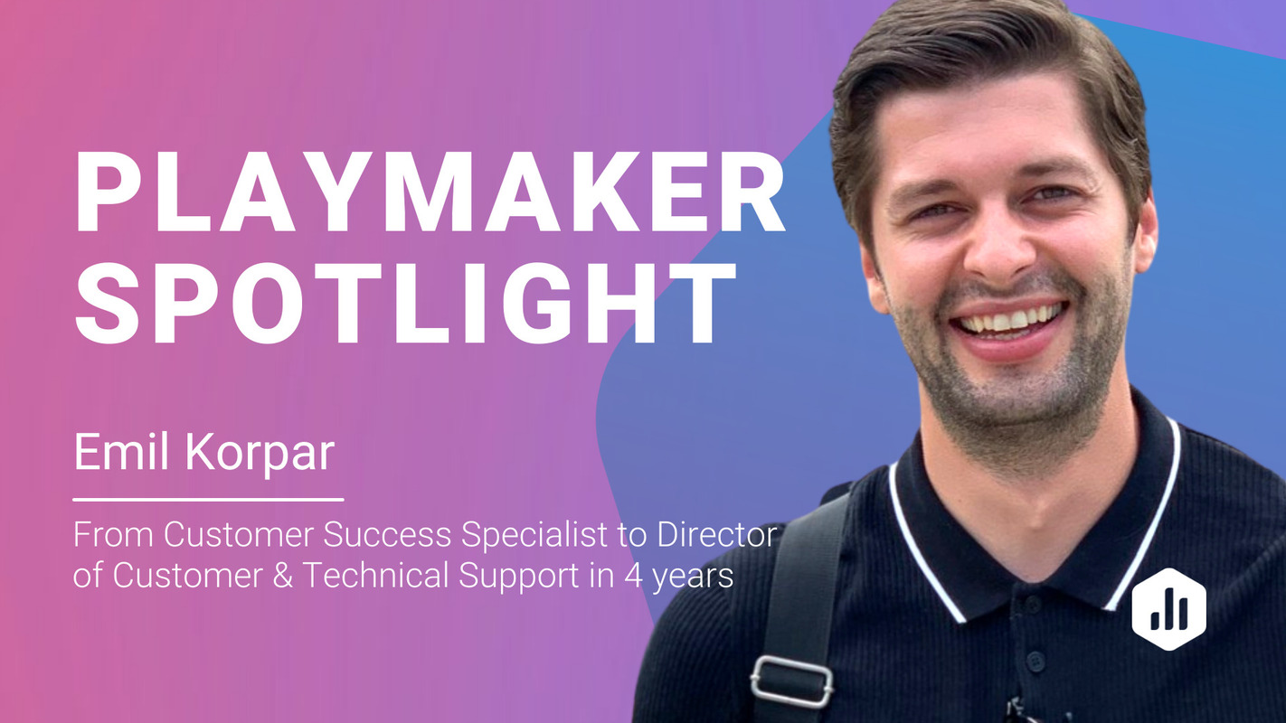 Playmaker Spotlight: Emil Korpar, Director of Customer & Technical Support | Databox Blog