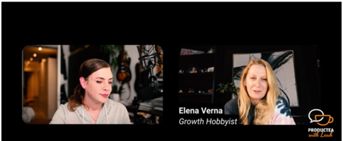 ProducTea Season 2: #1 Elena Verna, Growth Hobbyist, Head of Growth@Amplitude