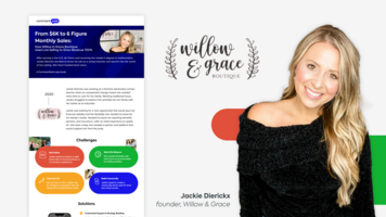 From $6K to 6 Figure Monthly Sales: Willow & Grace Boutique