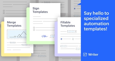 Tailor-made automation for all your different template needs!