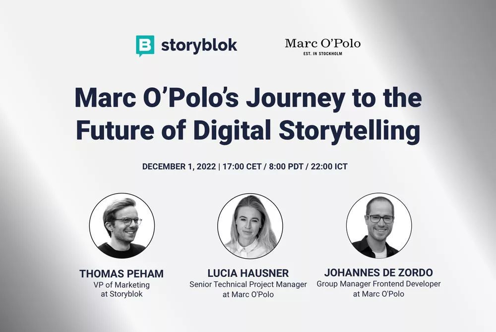 Marc O'Polo's Journey to the Future of Digital Storytelling