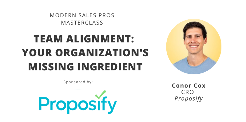 Team Alignment: Your Organization's Missing Ingredient - Modern Sales Pros