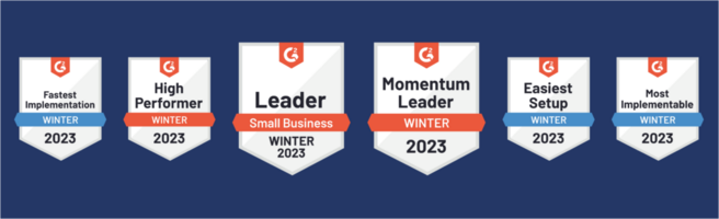 OneAffiniti Named Momentum Leader in G2's 2023 Winter Report