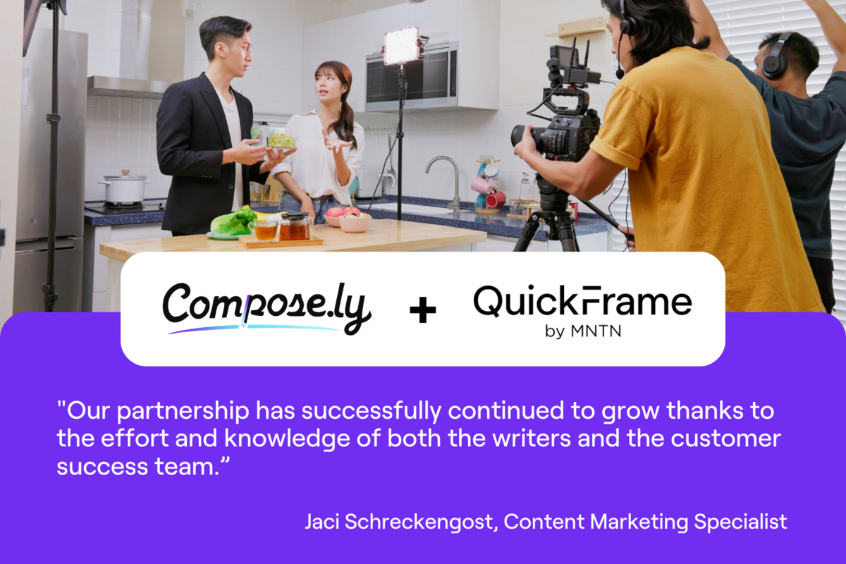 QuickFrame by MNTN Scales Content Writing and Secures Top SERPS with Compose.ly