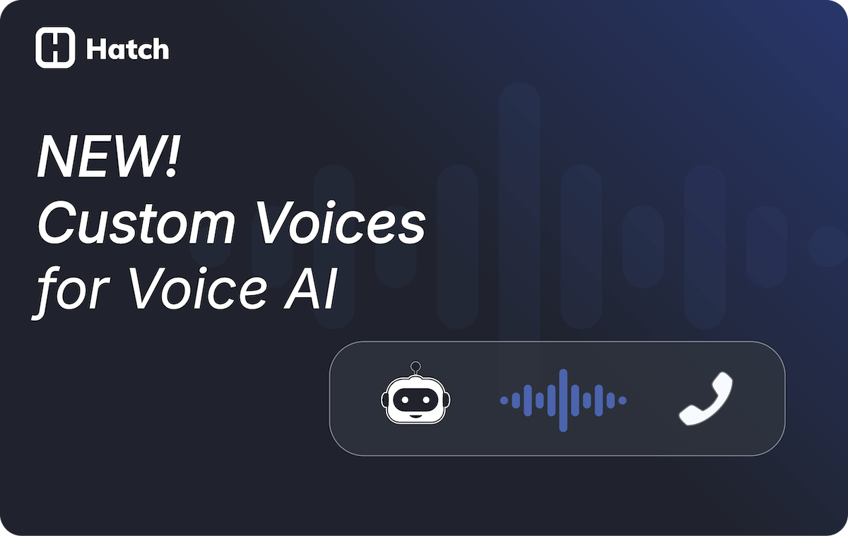 NEW: Custom AI Voices!