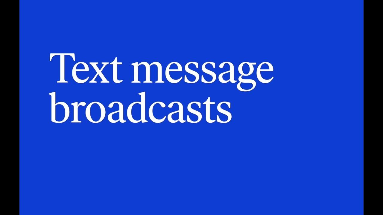 Text Message Marketing Examples Using Keap's Text Message Broadcasts