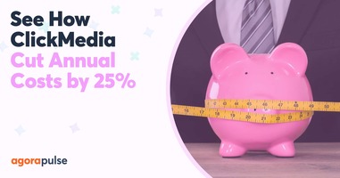 How ClickMedia Cut Annual Costs by 25% by Switching From Sprout Social to Agorapulse