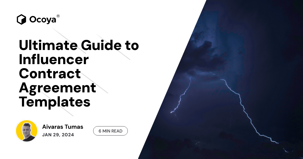 Ultimate Guide to Influencer Contract Agreement Templates