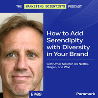 How to add serendipity with diversity in your brand with Omer Malchin (ex Netflix, Diageo and Wix)