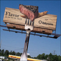 Oblooms Smellvertising Billboard - Swipe File