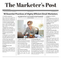 18 ESSENTIAL  PRACTICES OF HIGHLY EFFECIENT EMAIL MARKETERS