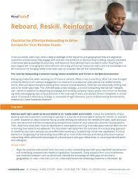 Reboard, Reskill, Reinforce