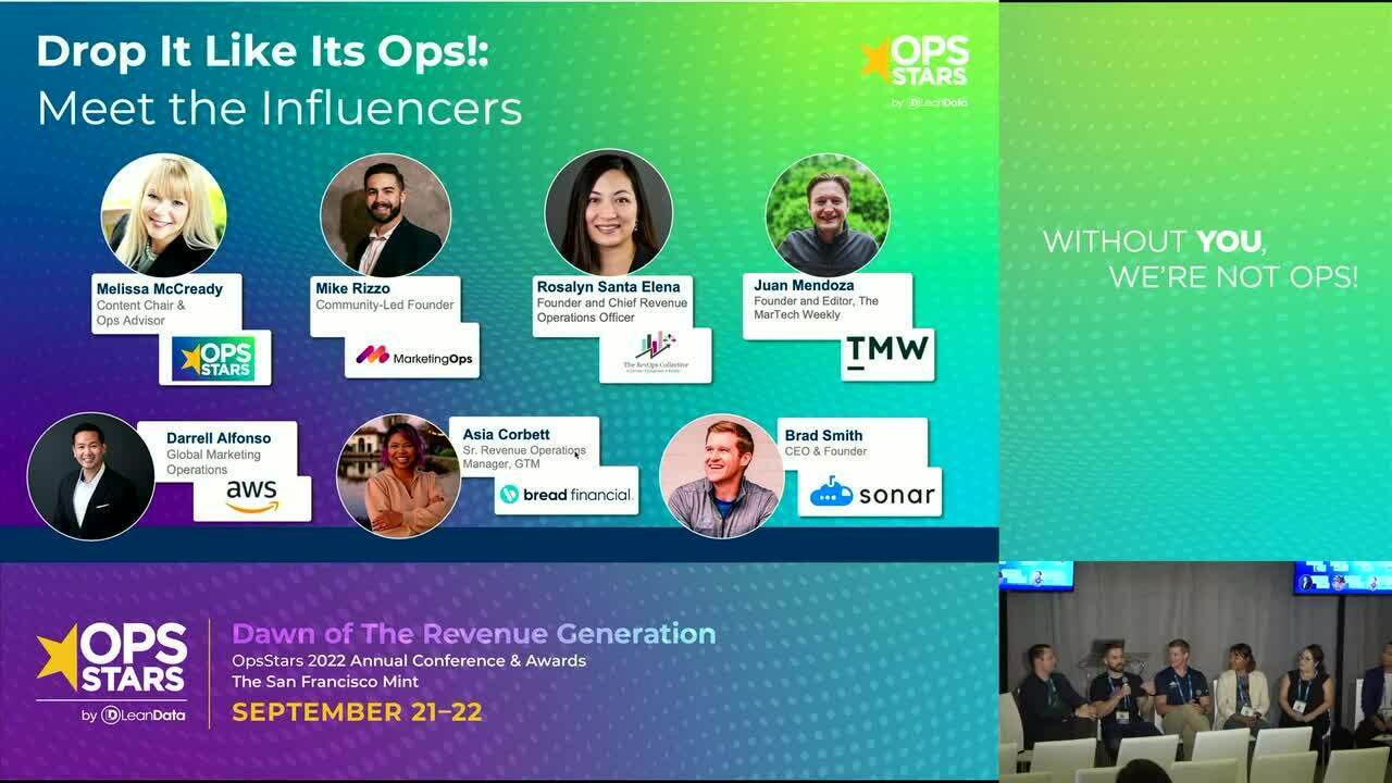 [Panel] Drop it Like its Ops: Meet the Influencers - LeanData