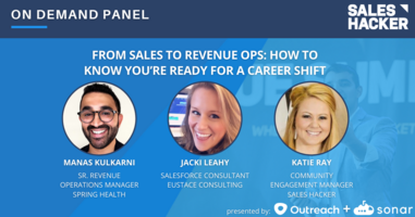 From Sales to Revenue Ops: How to Know You're Ready for a Career Shift