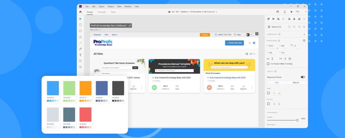 How ProProfs Designs Efficiently at Scale with Adobe XD |Adobe