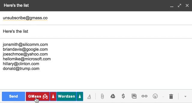 New Gmail Mail Merge Feature: Manually Import or Remove Unsubscribe Addresses