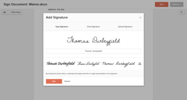 How to Sign a Contract Online with eversign