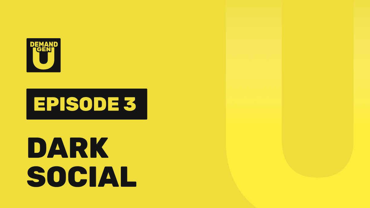 Taking Advantage of Dark Social and the Dark Funnel