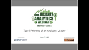 Top 5 Priorities for an Analytics Leader