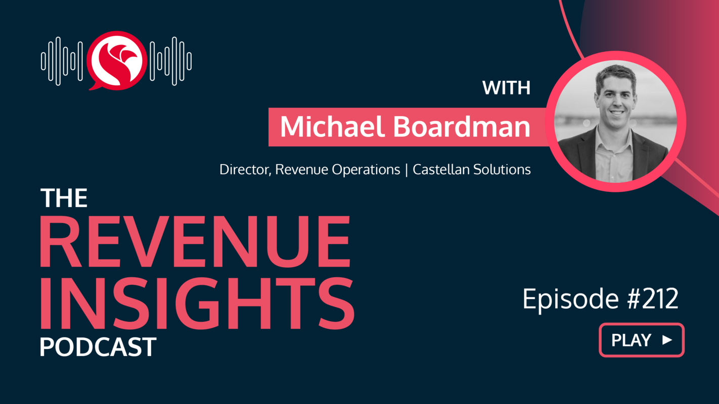 Building Revenue Operations Infrastructure with Michael Boardman