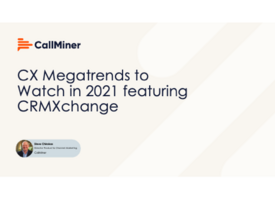 Best Practices Roundtable Webinar: CX Megatrends to Watch in 2021
