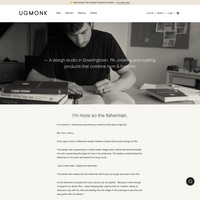 Teardown: Ugmonk's About Page