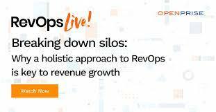 RevOps Live! | Breaking down silos: Why a holistic approach to RevOps is key to revenue growth