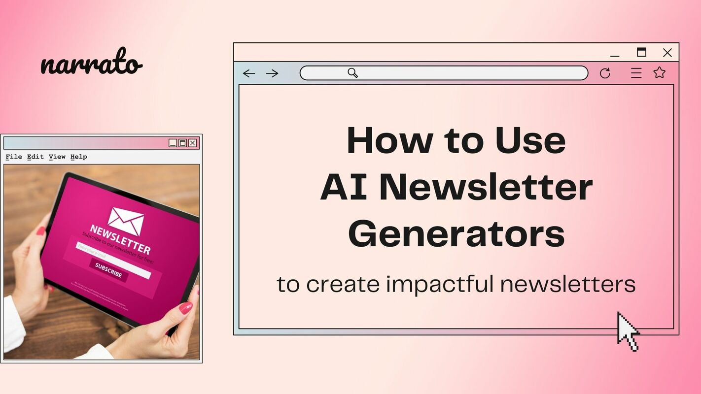 How to Create Newsletters With An AI Newsletter Generator
