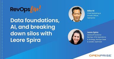 RevOps Live! | Data foundations, AI, and breaking down silos with Leore Spira