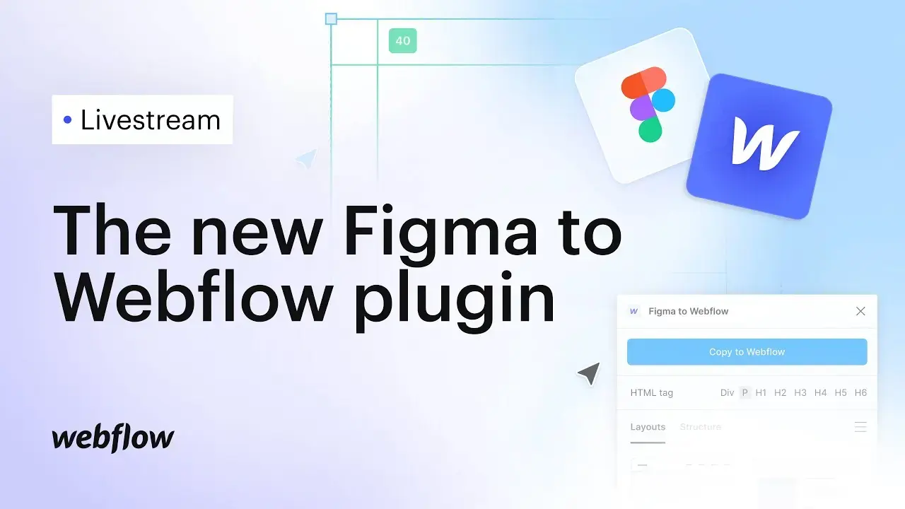 The new Figma to Webflow plugin - An exciting close look with the creators