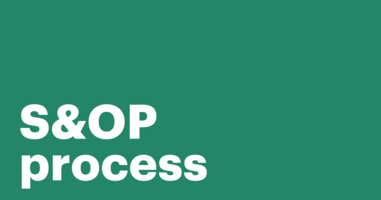 What is the Sales and Operations Planning Process?