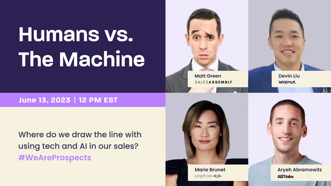 Humans vs. The Machine webinar