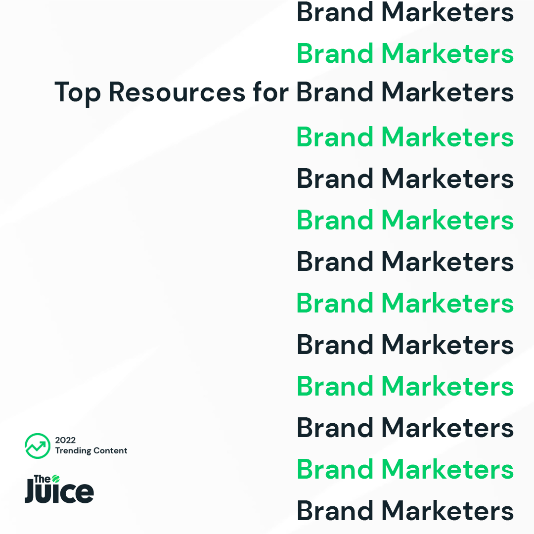 Top Resources for Brand Marketers - 2023