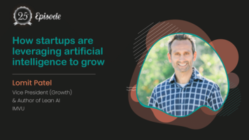 How Startups are Leveraging AI - Artificial Intelligence to Grow